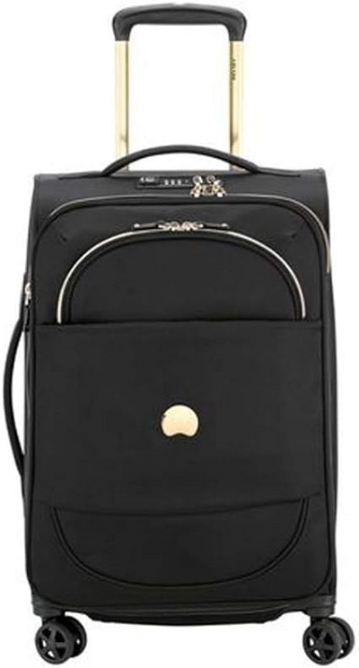  5. Delsey Montrouge Carry-on Soft-Shell Luggage